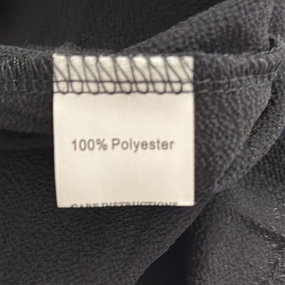 Grace & Emma Embordered Floral Gauzy Dress Womens Medium Casual Boho Tie Bow - Picture 8 of 11